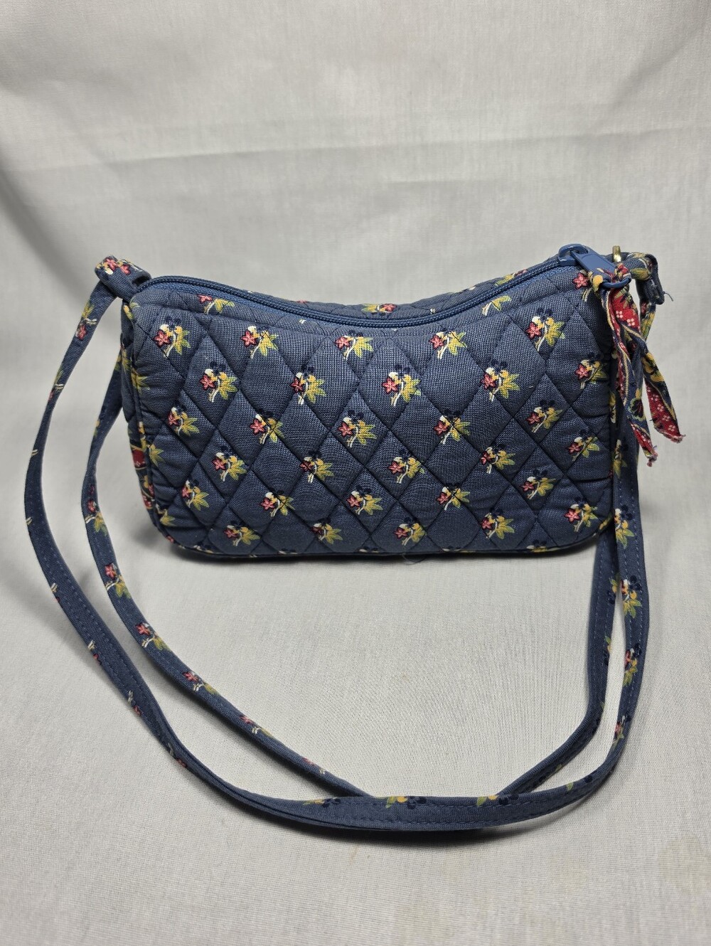 Vera Bradley Vintage Small Crossbody Retired Emily Style Floral Quilted Bag